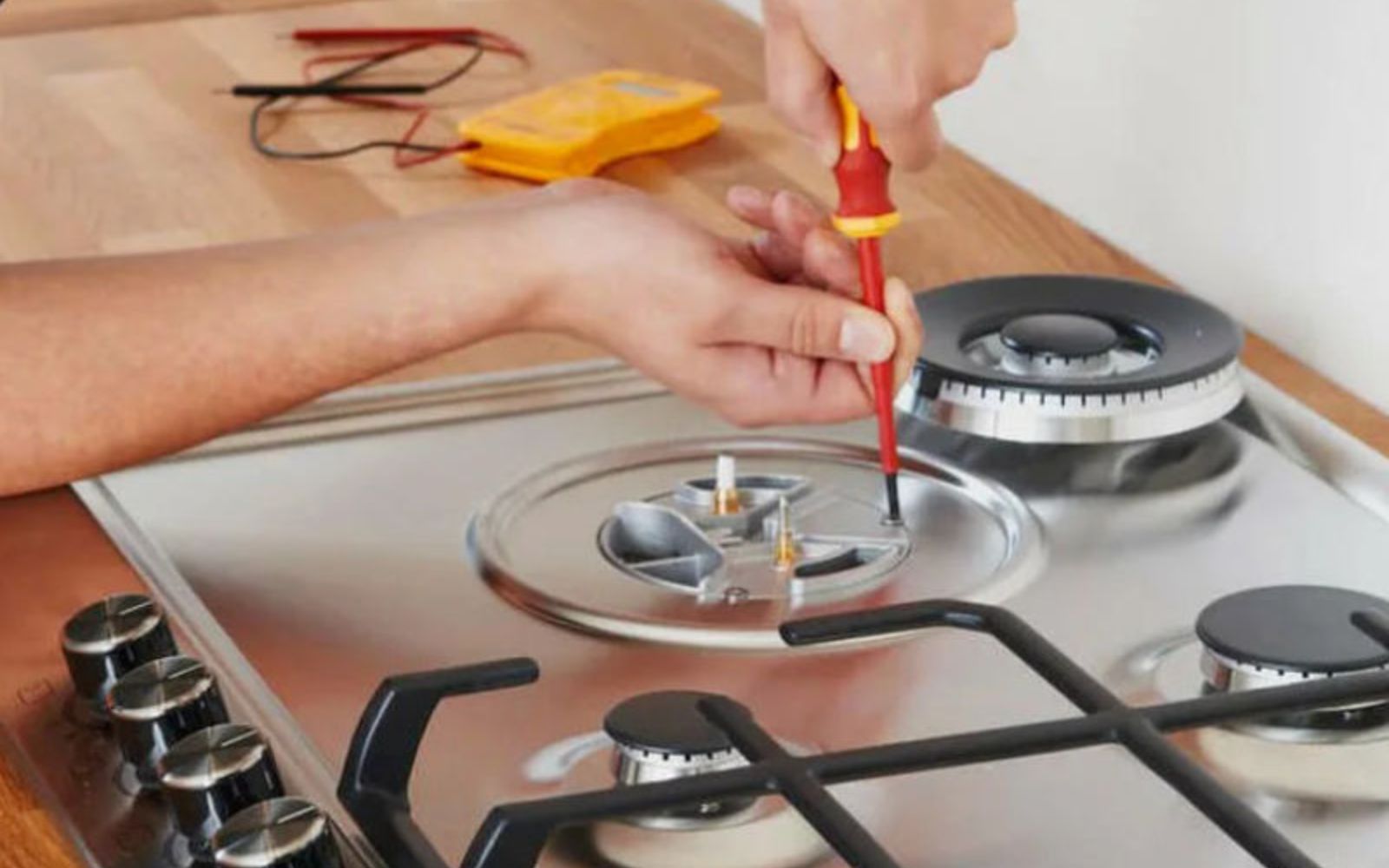 Professional cooktop repair